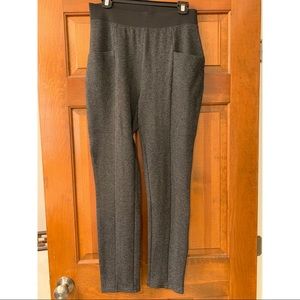 Banana Republic Gray Leggings SZ L